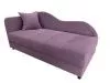 Тахта кушетка Лаура велюр Dream Plum Левый 70х190 см