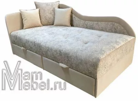 Тахта - кушетка Лаура с двумя ящиками на заказ