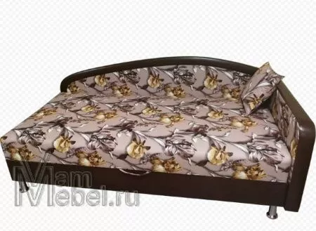 Тахта угловая Миледи замша Ирис 002